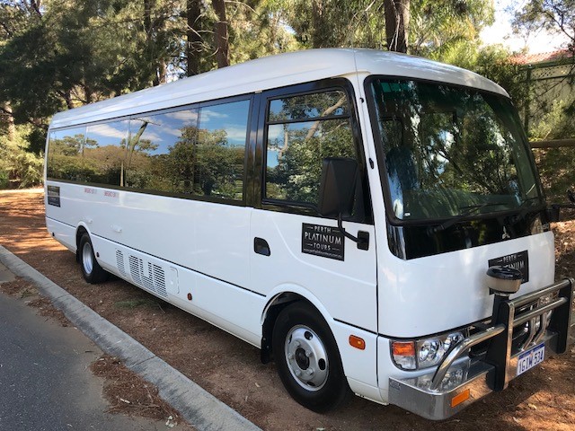 Mitsubishi Rosa 23 passenger vehicle